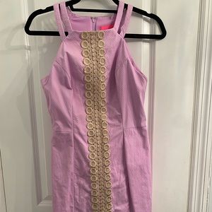 Pink & Gold Lily Pulitzer tank dress